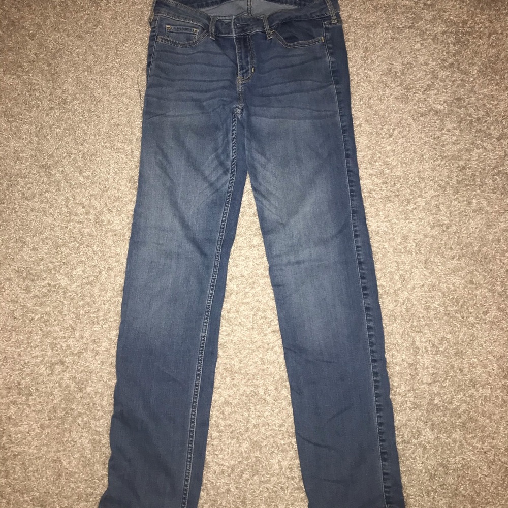 Hollister low rise skinny jeans